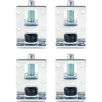 Set of 4 Adjustable Furniture Legs, Leveling Legs for Tables and Chairs Threaded Feet with Fixings Adjustable Leveling Feet for Furniture, Tables, Cabinets, Workbenches