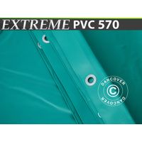 Bâche 4x6m, PVC 570g/m², Verte - Dancover
