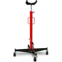 Eberth – Vérin de fosse hydraulique 500kg 110-195cm – Mobilité sur roues – Descente contrôlée avec volant – Pour garages et ateliers