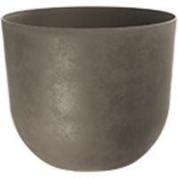 VASO SWING MOOD CONCA 40 CM BEIGE SCURO PLASTECNIC