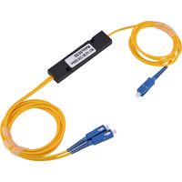 Diviseur de fibre optique monomode SC 1x2 avec connecteurs SC/SC