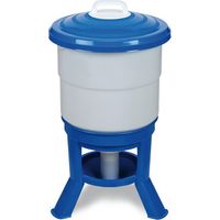 Abreuvoir Volailles Plastique Avec Pieds Imperial Easy Clean 50l Bleu Et Blanc - Gaun