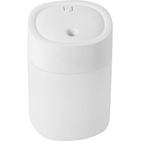 Mini humidifier, USB powered, suitable for study room, bedroom, baby room, office, car, with 7-color LED, air humidifier, can be used