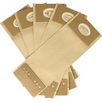 vhbw 5x Filtres turbo compatible avec Festool Turbo RS 400, RTS 400 ponceuse, ponceuse orbitale - Lot de sacs d'aspiration en papier