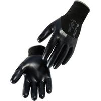 10 Guantes 3/4 Recubiertos de Nitrilo