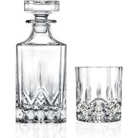 Rcr Conjunto Elegante de Whisky Transparente 6 piezas