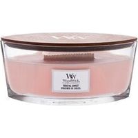 Woodwick Coastal Sunset Bougie Parfumée Rose 19.5 cm