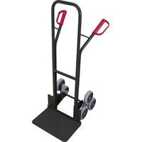 VarioFit Treppenkarre mit 2 dreiarmigen Radsternen RAL 7016 anthrazitgrau