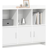 Sideboard/Anrichte/Buffet Weiß 98,5 x 33 x 80 cm Holzwerkstoff LXWW392743