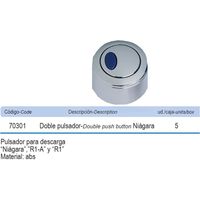 PRHIE Doppio pulsante per scaricatore Niagara P7032039