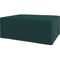 Housse de protection rectangulaire pour meubles de jardin imperméable anti-UV anti-poussière vert 235x190x90 cm