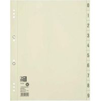 Oxford Trennblatt 400004664 DIN A4 200g Karton chamois 100 St./Pack.