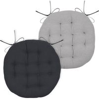 Cojín para silla DUO de 38 cm, color antracita