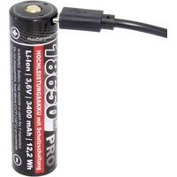 Kraftmax Pro Batería USB USB-C 18650 Li-Ion Negra 3400mAh