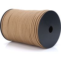 Corde Paracorde Réfléchissante 100m pour Lanyard et Survie (Kaki)