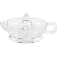 Presse-citron - Verre Alimentaire Sans Plomb - Diamètre 17 Cm Hauteur 7,3 Cm - Pour Citron Orange Citron Vert Pamplemousse - 1 Pièce
