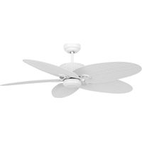 Ceiling Fan Fijian White II with Wall Control