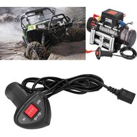 1 télécommande treuil électrique, câble 2,8 m, commande portable pour treuils d'origine VTT et 4x4