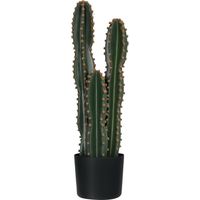 Cactus artificiale molto realistico, pianta artificiale di grandi dimensioni, dimensioni: diametro 17 cm x altezza 60 cm, verde
