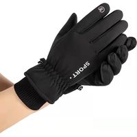 Chaussures d'hiver imperméables, 3M Thinsulate Warme Touchscreen Handschuhe pour hommes et femmes, chaussures de randonnée pour les skieurs de randonnée en randonnée