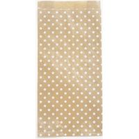 BOLSA PAPEL KRAFT 15x31 ESTRELLAS P/50