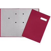 PAGNA Unterschriftsmappe Kunststoff 20 Fächer rot (24192-11)