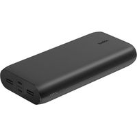 Belkin BoostCharge Banco de energía de 4 puertos 26K, Paquete de baterías con USB-C & USB-A Ports, Carga rápida USB-C Power Deli