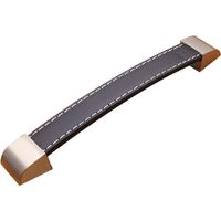 Tiroir poignée meuble 192mm en similicuir pour armoire dressing tiroir porte meuble poignée tiroir meuble salle de bain
