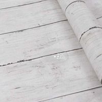 40X300cm Papier Adhesif pour Meuble Bois Blanc, Papier Peint Adhesif pour Meuble Cuisine, Vinyle Adhesif Papier Autocollant pour Meuble Decoratif Imperméable