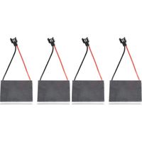 4 x 40mm Chimney Fan Motor Generator Sheets Replacement Parts for Stove or Wood Burner