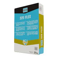 Collante per piastrelle 325 flex bianco 25kg laticrete
