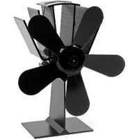 Ventilateur De Poêle À Bois 5 Pales 70-350 c Autoalimentation