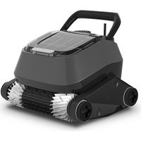 Opool – Robot piscine 7320 – Nettoyage fond et parois – Compatible liner, carrelage, mosaïque – Longueur câble 18m – Brosses motorisées