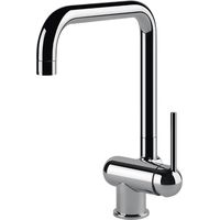 Franke – Mitigeur de cuisine chromé 360° orientable – Bec rabattable pour fenêtre – Hauteur 305 mm – Raccord flexible inox – 59357