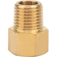 Jeffergarden Adaptateur de raccord de tuyau en laiton pour manomètre 1/4\