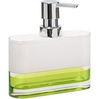 Tatkraft Topaz dispensador de jabón verde acrílico