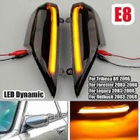 Luces intermitentes LED dinámicas para coche para Subaru Forester, intermitentes de espejo lateral para Subaru Outback Legacy 2003-2008 ( )