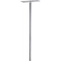 Paletto zincato per cassetta delle lettere, altezza 110 cm, diametro 4,5 cm