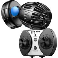 Sunsun – Pompe à brassage Wavemaker 500-4000 l/h 10 W – Contrôleur inclus – Fixation magnétique – Pour aquariums eau douce et eau de mer - CW-110