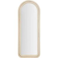 Wandspiegel Mauro Ferretti Cloe creme 60x160 cm Samt