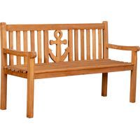 deVries Gartenbank ""WOODIE"" Ankerplatz 150 mit eingearbeiteten Anker in der Rückenlehne, Größe 150 x 60 x 89 cm