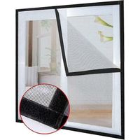 Moustiquaire Filet de protection pour chat 1pcs avec ruban adhésif, pour fenêtre de balcon moustiquaire (1,2 1,5 m)