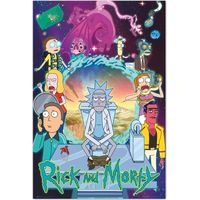 Poster rick & morty Staffel 4