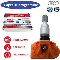TPMS-Sensor vorprogrammiert 433MHz für AUDI/VW/Skoda/Porsche – Ref. 5Q0907275 (Alu-/Stahlfelgen)
