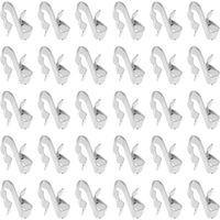 50 pièces de serre-câbles métalliques pour remorque, fixations robustes pour câblage de cadre de remorque, supports universels pour panneaux solaires Sunrunner, pinces photovoltaïques H204