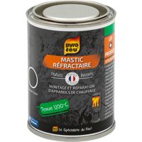 Mastic réfractaire 450g – Pour béton armé et chantiers humides – Résistance à haute température – Application facile – Pyrofeu