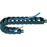 Cadena energética igus Easy Chain E-Kette E08 negra ligera
