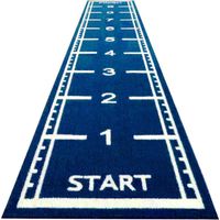 Sprint-Track - Blau - 10 x 2 m - 25 mm - Sprintbahn aus Kunstgras für Fitness & Sport