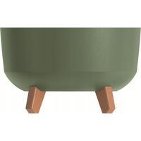 Vaso da fiori 3,8L Gracia 23,5x23,5x15,5 cm, Verde