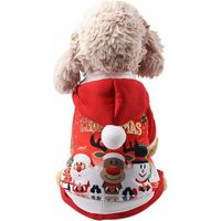 Disfraz de ropa para perro, gato o chihuahua, para otoño, invierno y Navidad (talla XS)